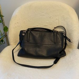 Coach New York - Black Large Leather Bag